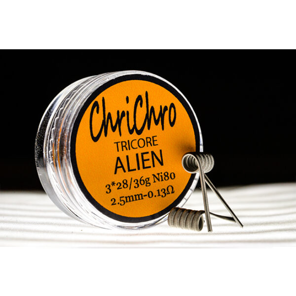PREMADE COILS TRICORE ALIEN 0.13 OHM CHRICHRO